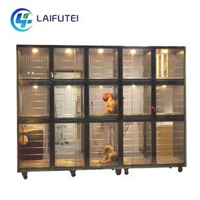 Stainless Steel Display Dog Cage Large Size